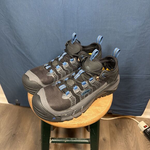 Keen Utility Men\'s Birmingham Carbon-Fiber Toe Safety Shoes Black Blue Men’s 12 main image 7